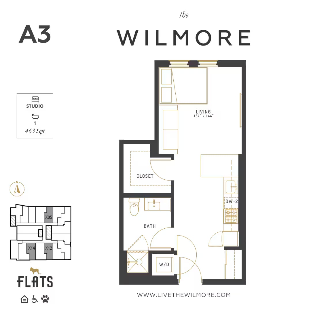 A3 floor plan