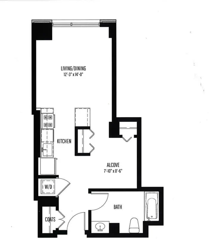 Convertible floor plan