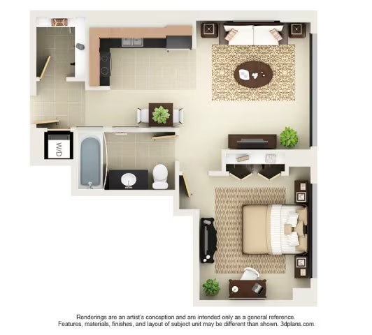 A1 floor plan