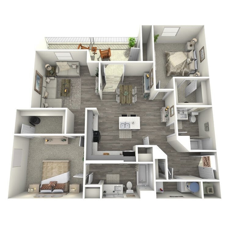 B2B floor plan