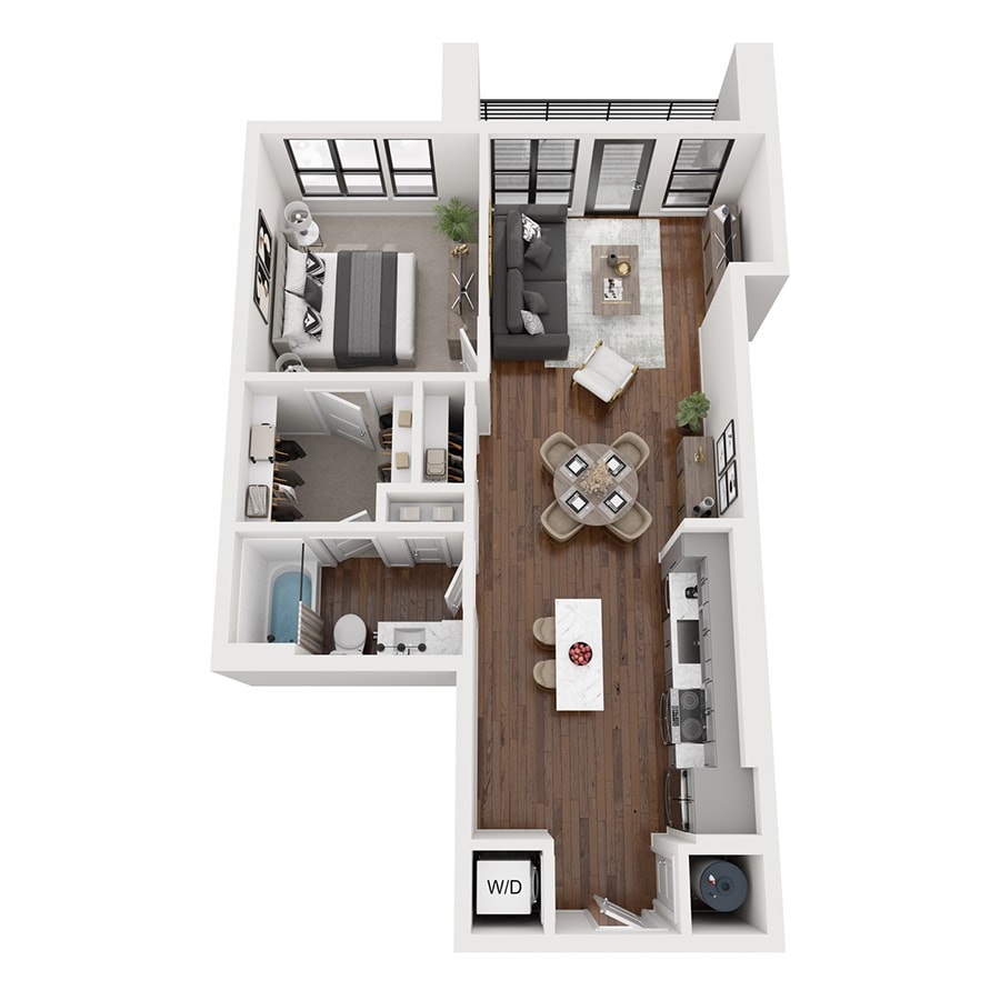 A6 floor plan