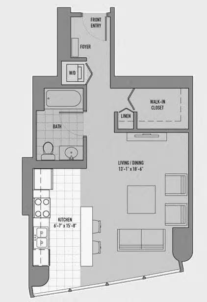 B floor plan