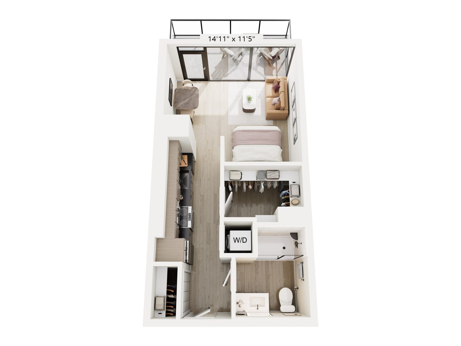 ST-1 floor plan