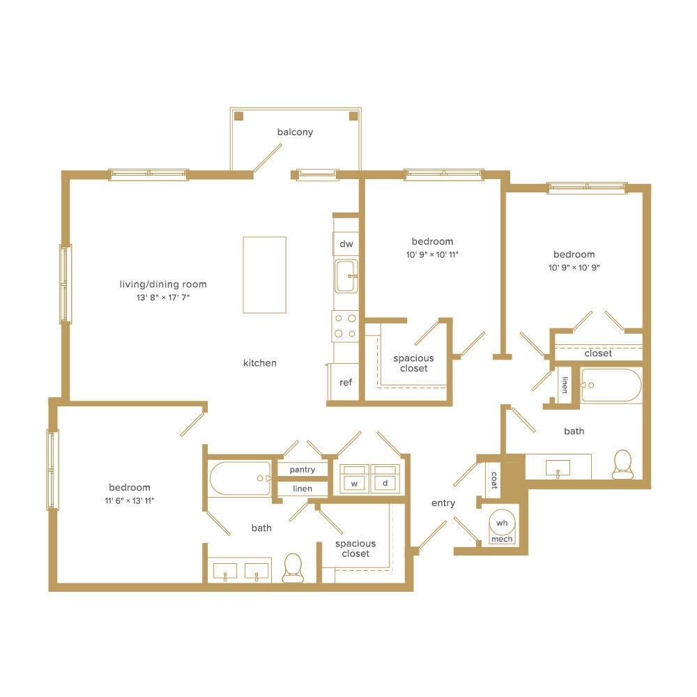 C1 floor plan