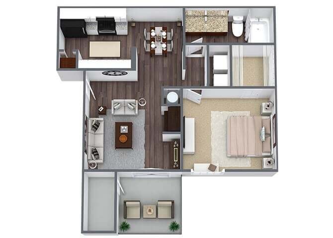 A1 floor plan