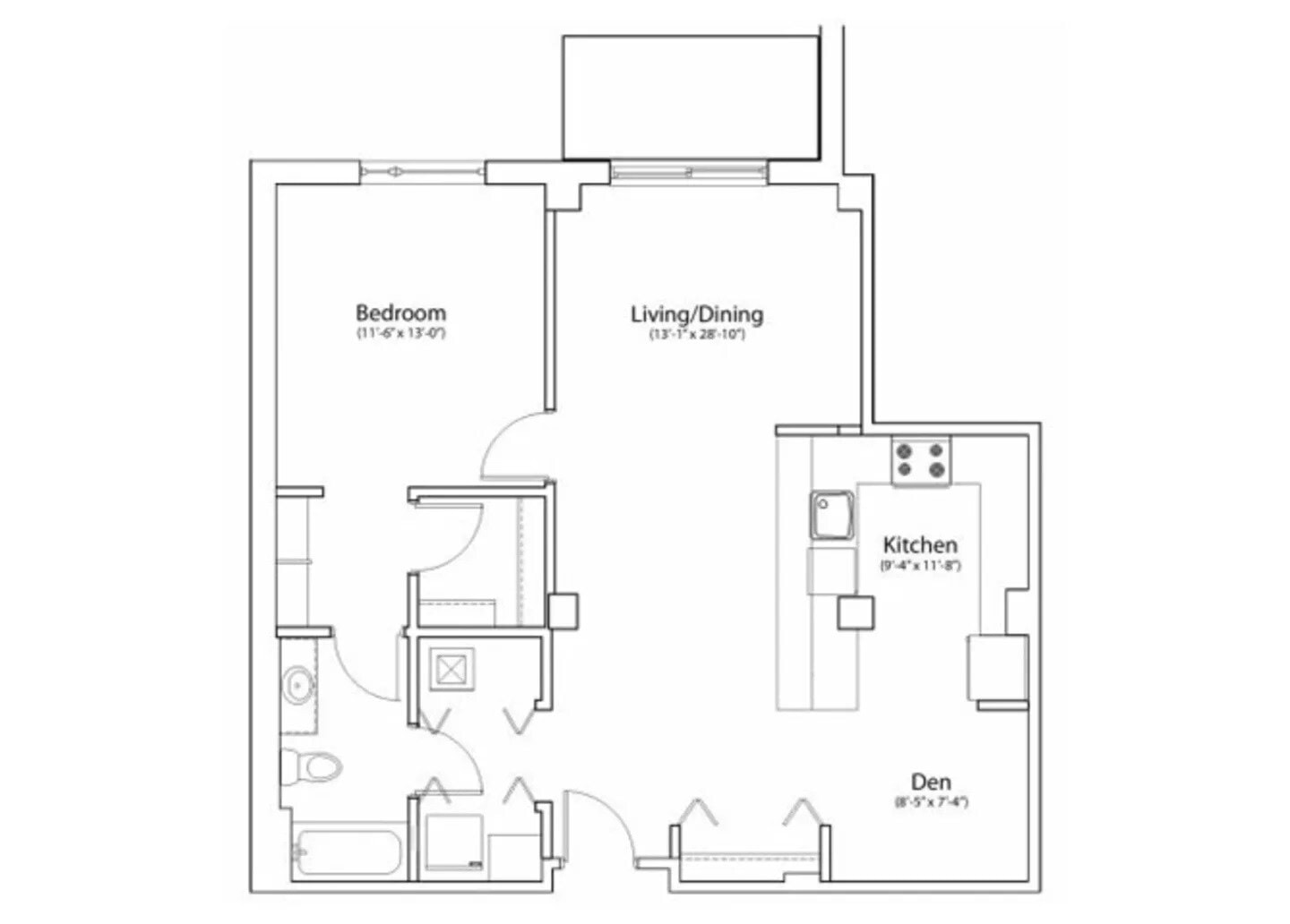 A4 floor plan