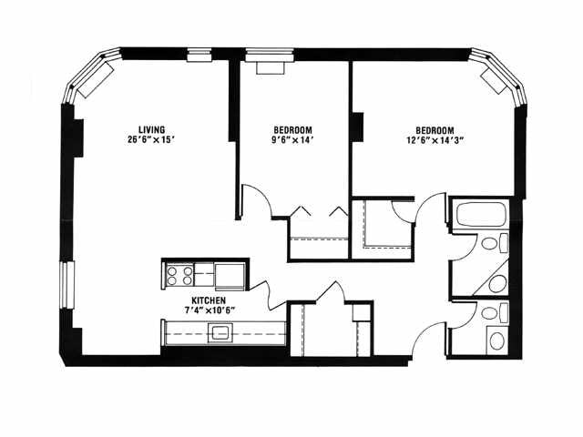 F floor plan