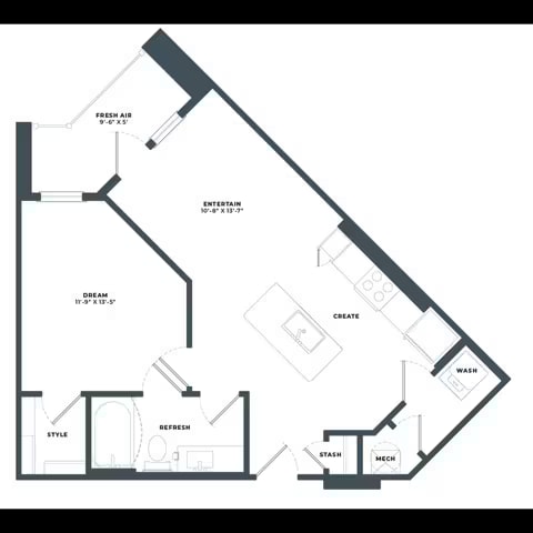 A2 floor plan