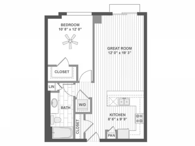 A320 floor plan