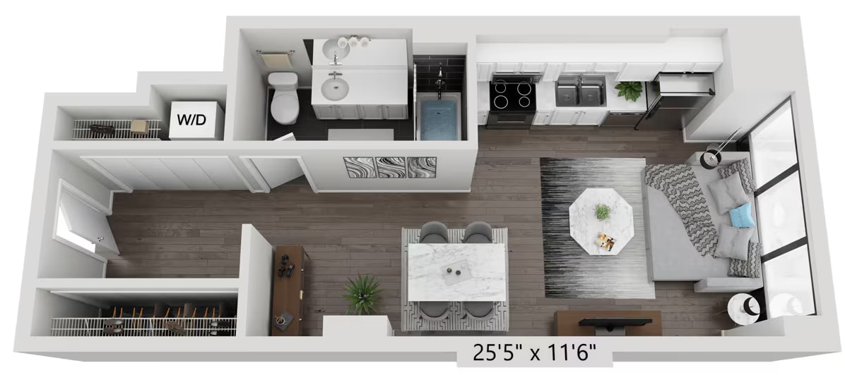 STUDIO C floor plan