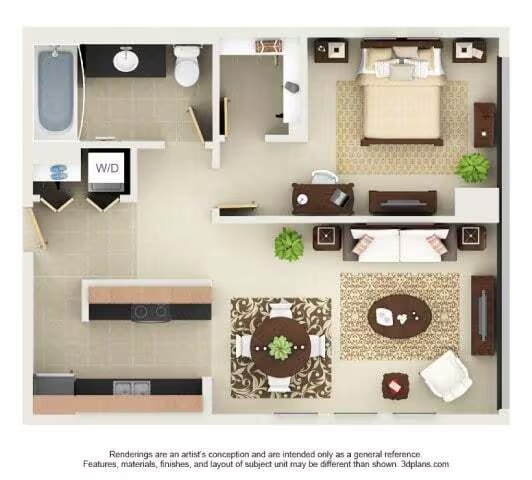 A2 floor plan