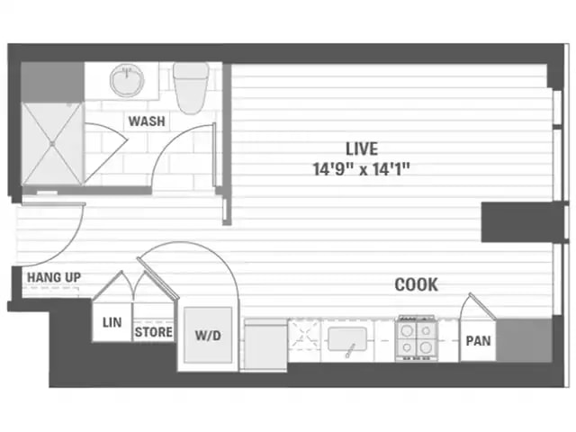 E1a floor plan
