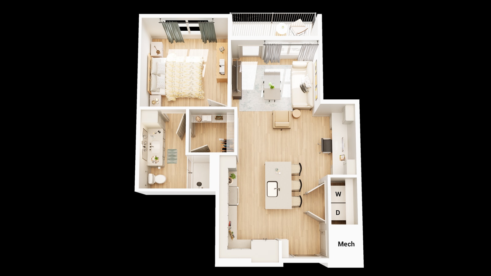 A4 floor plan