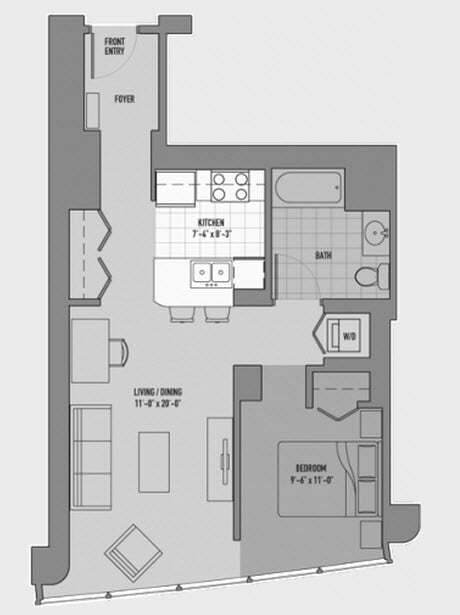 C floor plan