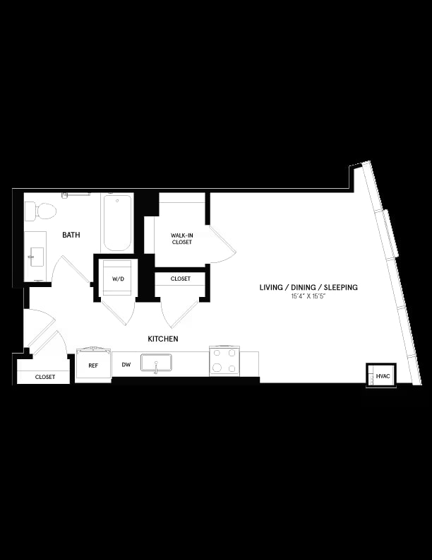 Studio-03-04 floor plan