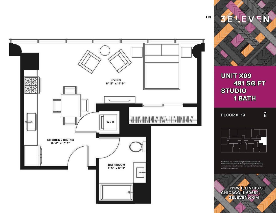 1309 floor plan