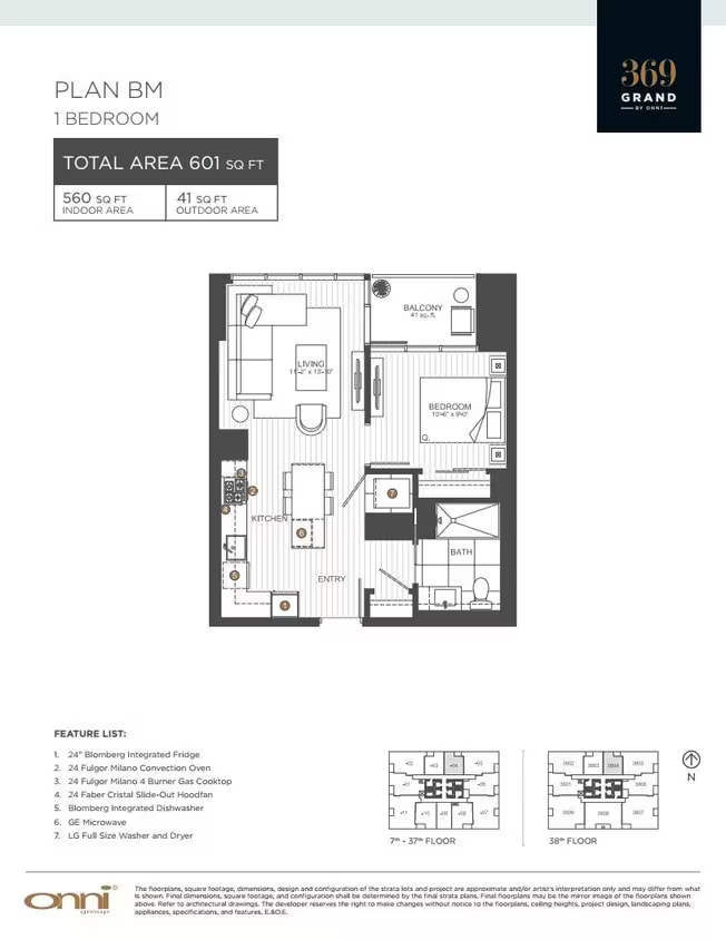 Plan BM floor plan