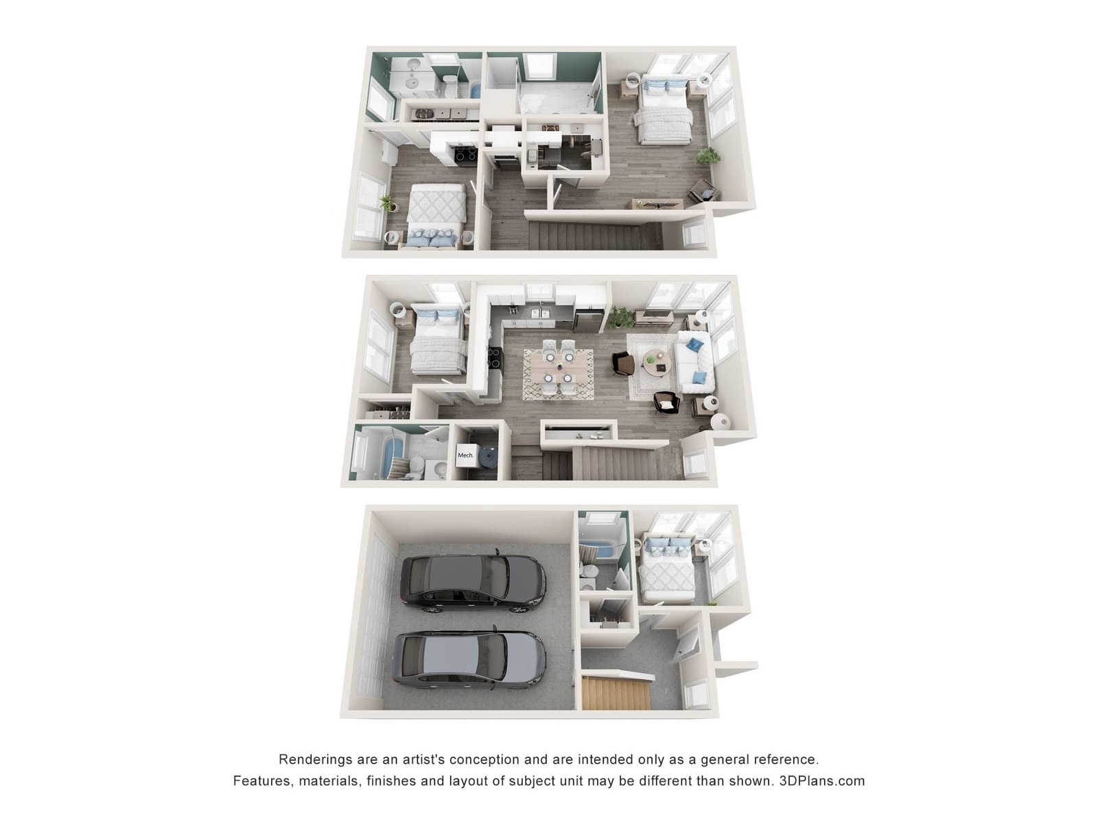 A2 floor plan