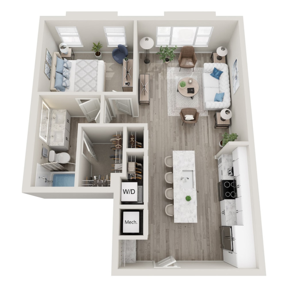 A1 floor plan