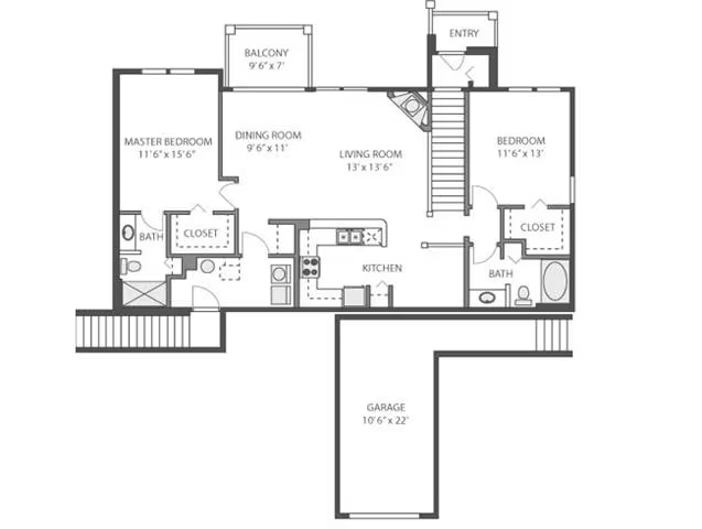 Azalea floor plan