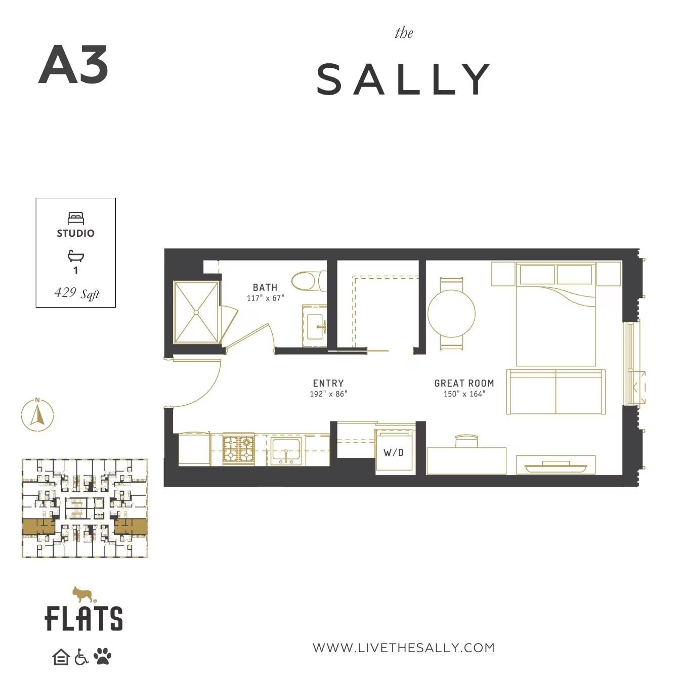 A3 floor plan