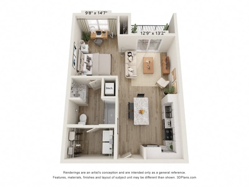 The Cord floor plan