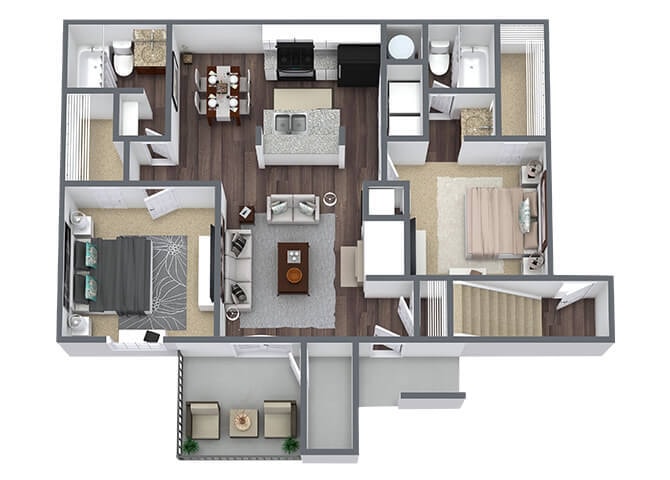 B2 floor plan
