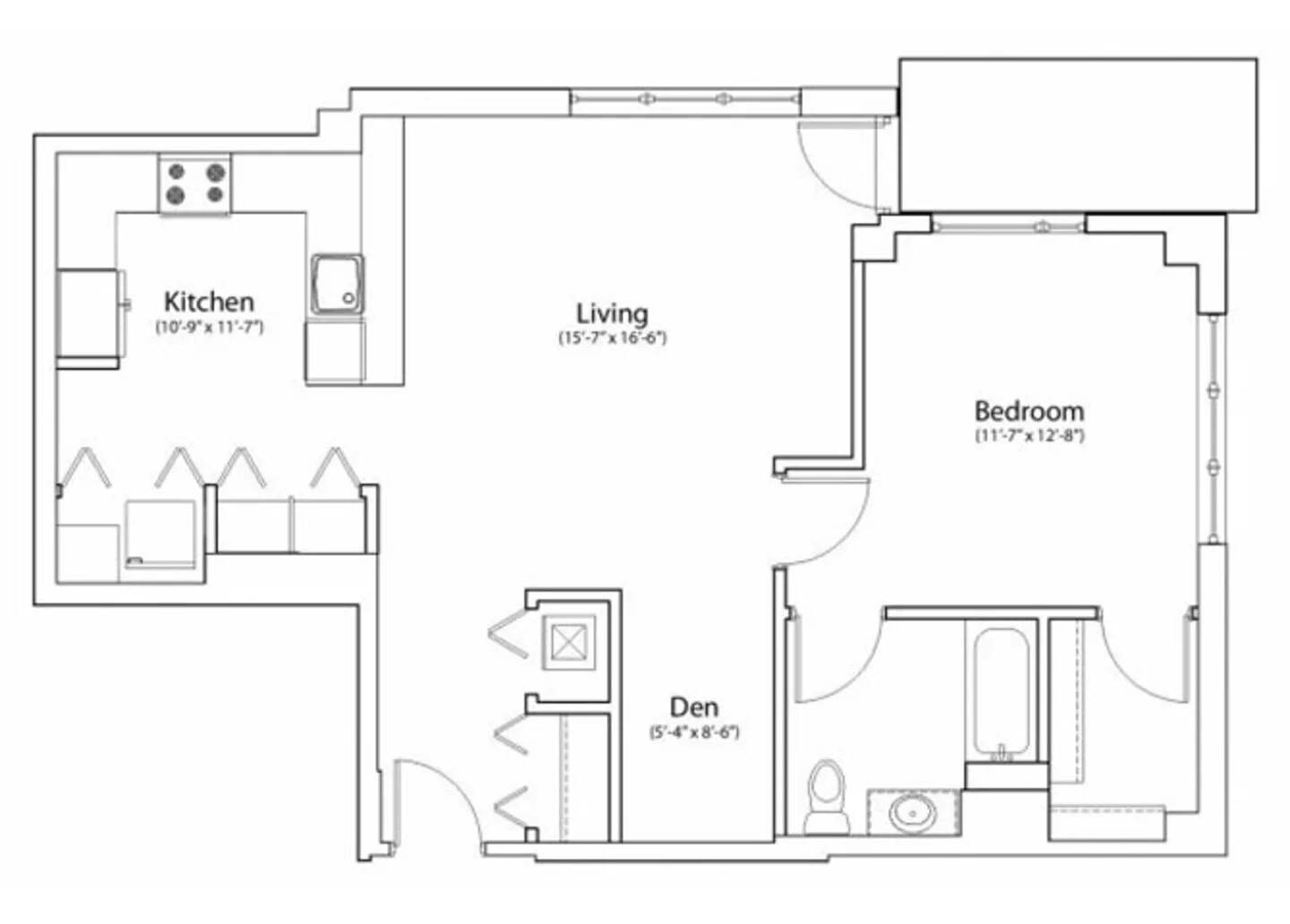 A3 floor plan