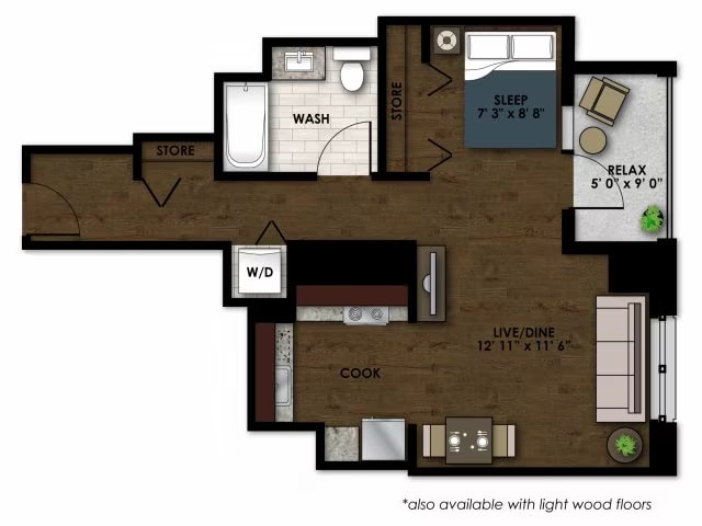 E140 floor plan