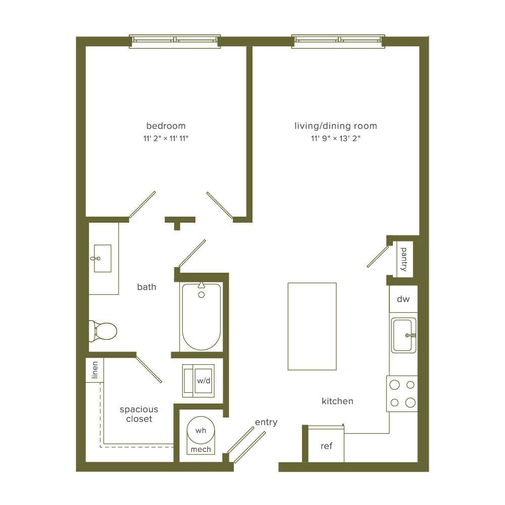 A1.1 floor plan