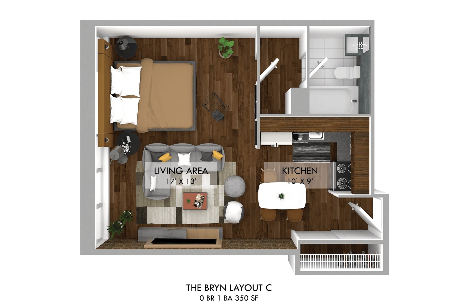 Studio floor plan