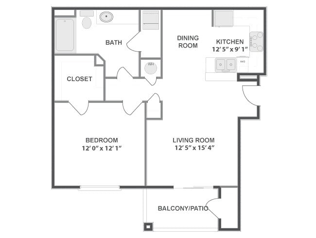 Calder  floor plan
