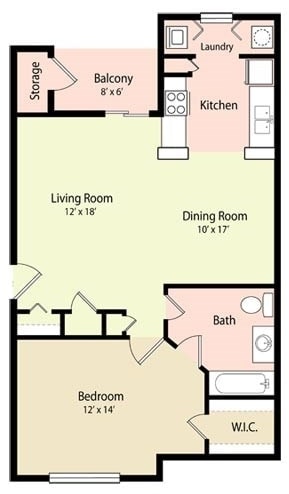 The Ansley floor plan