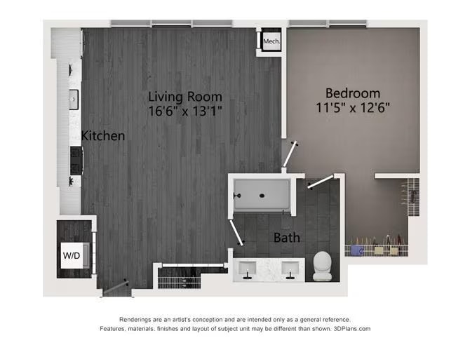 A4 floor plan