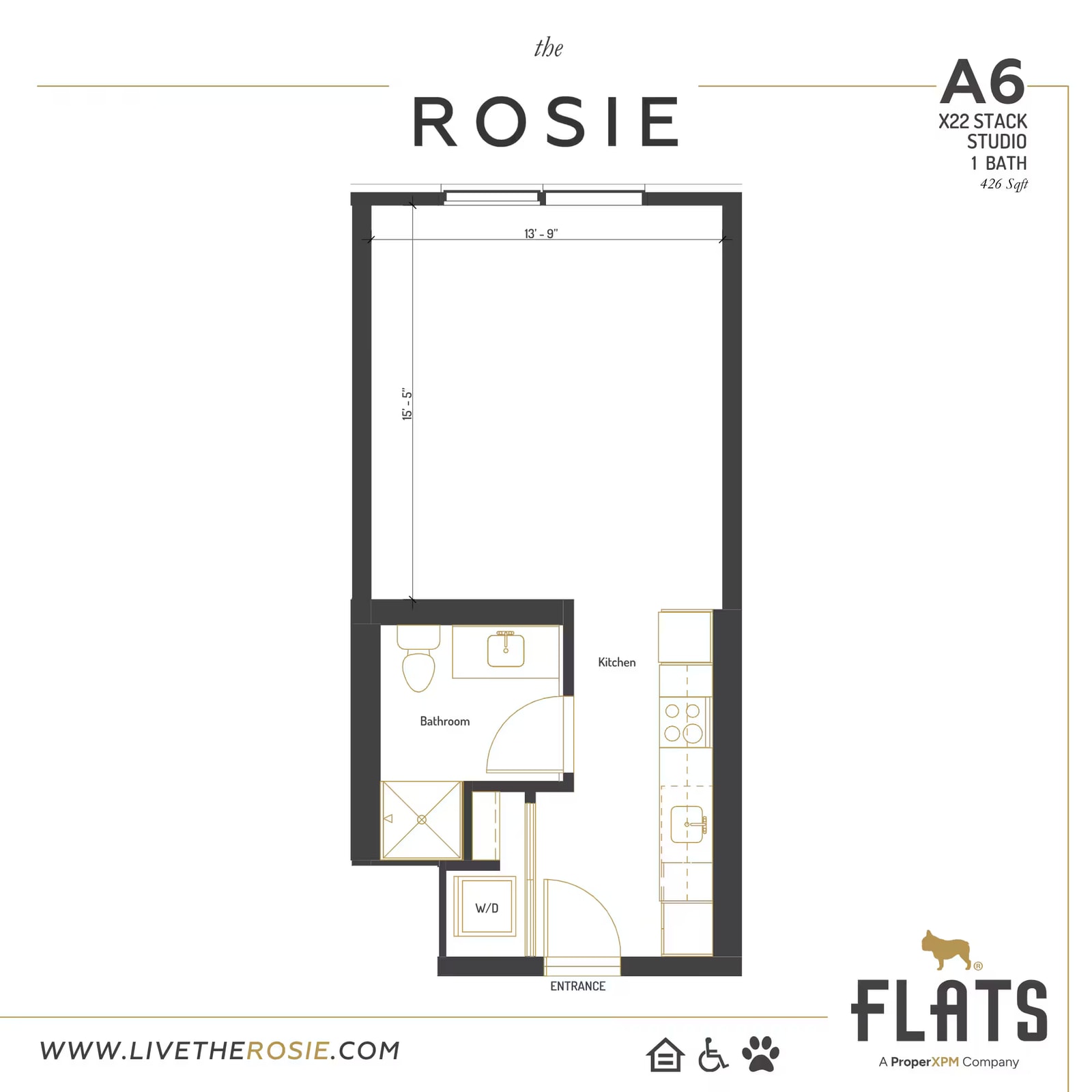 A6 floor plan