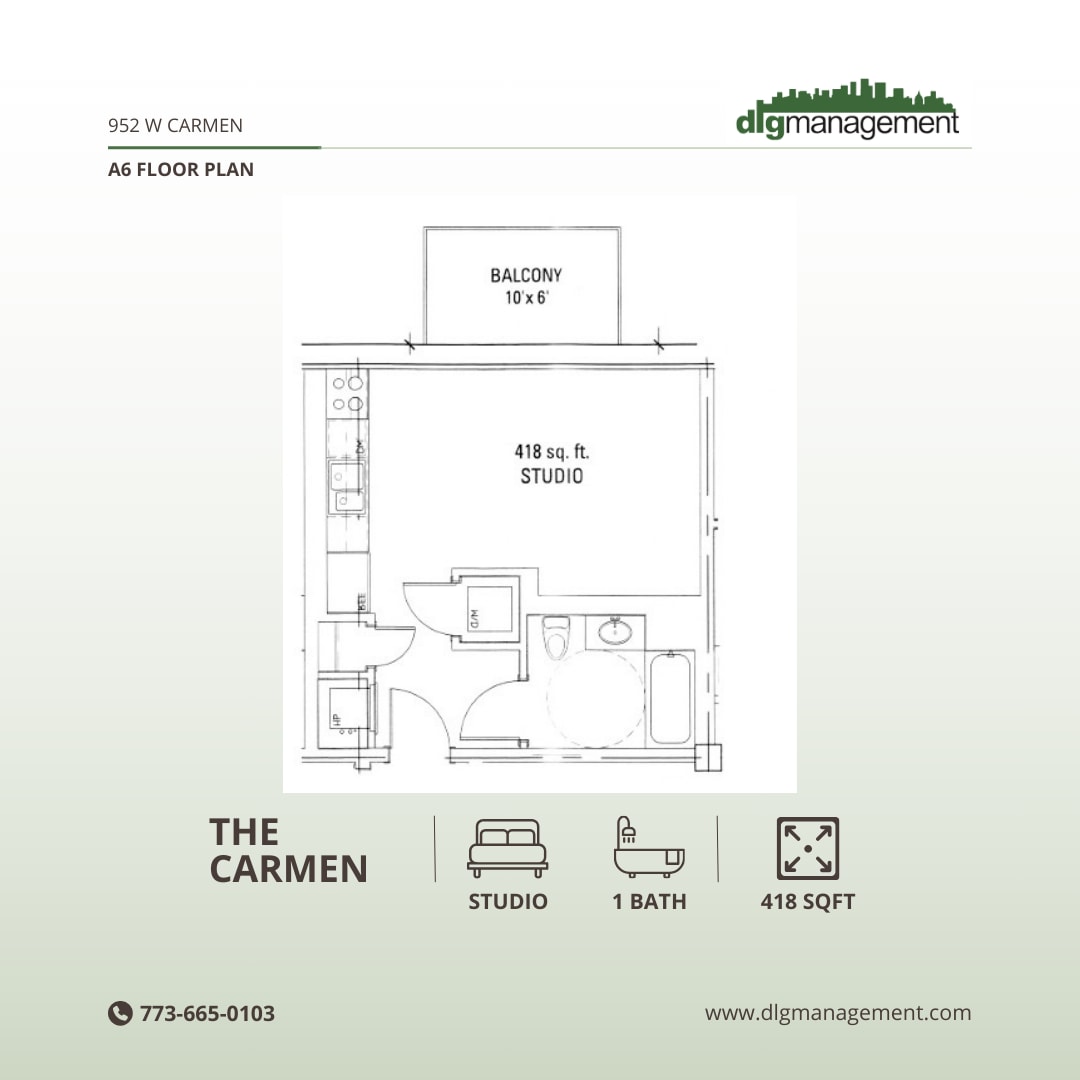 A6 floor plan