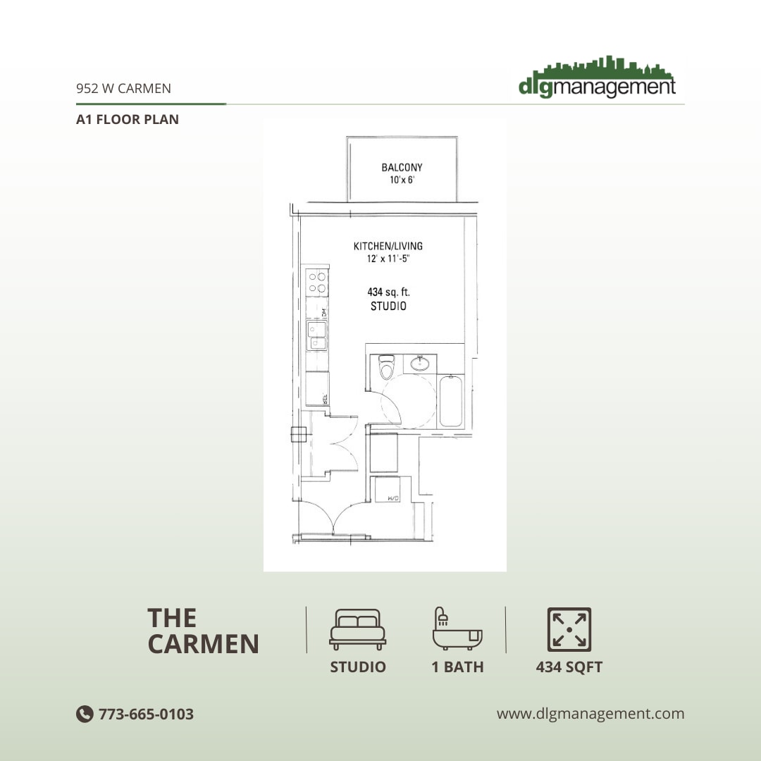 A1 floor plan